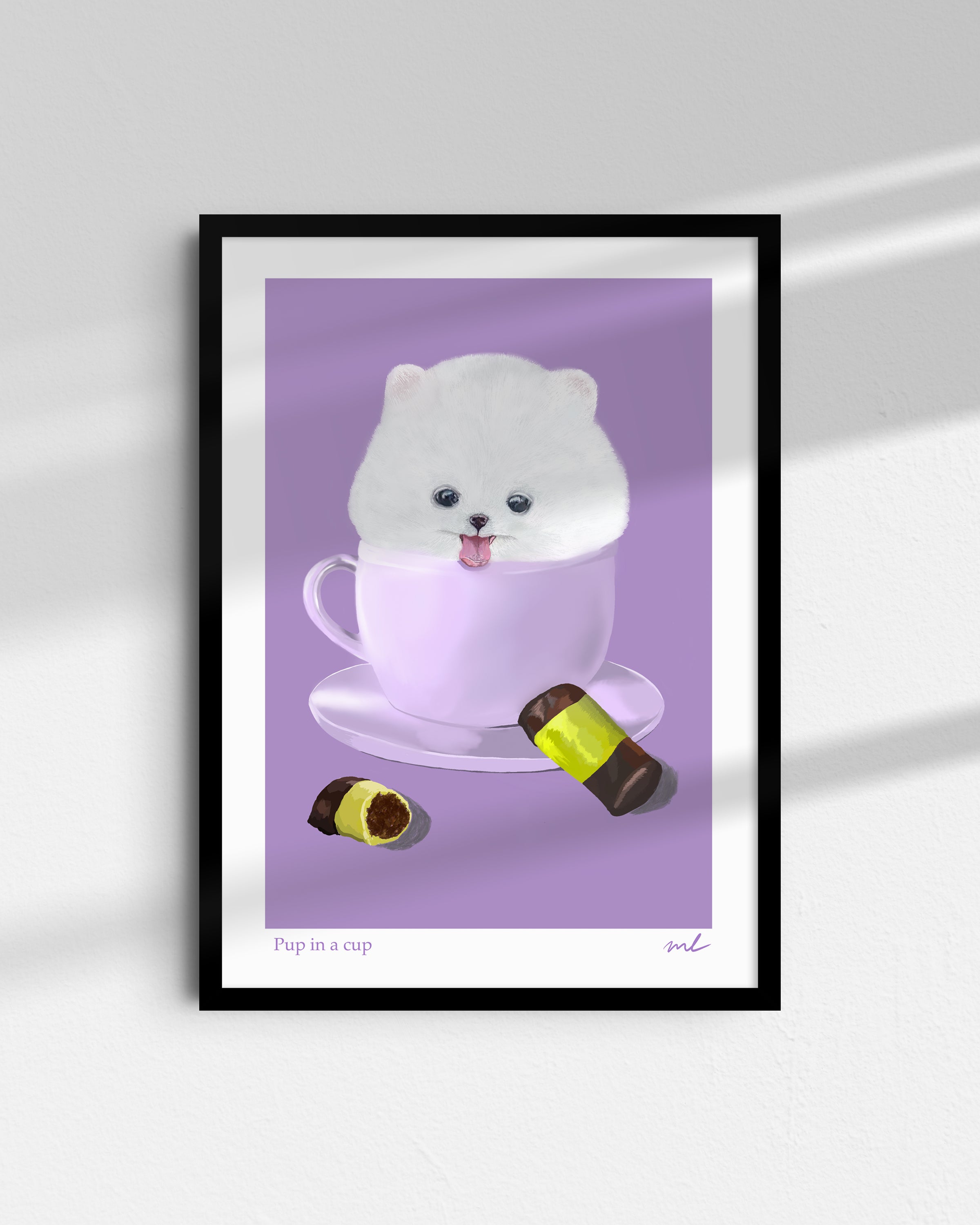 Pup in a cup, Pomeranian