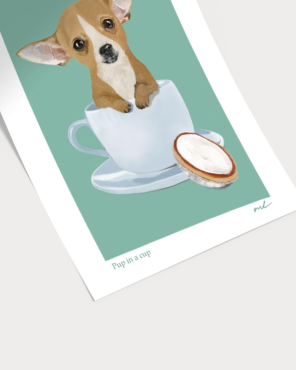 Pup in a cup, Chihuahua