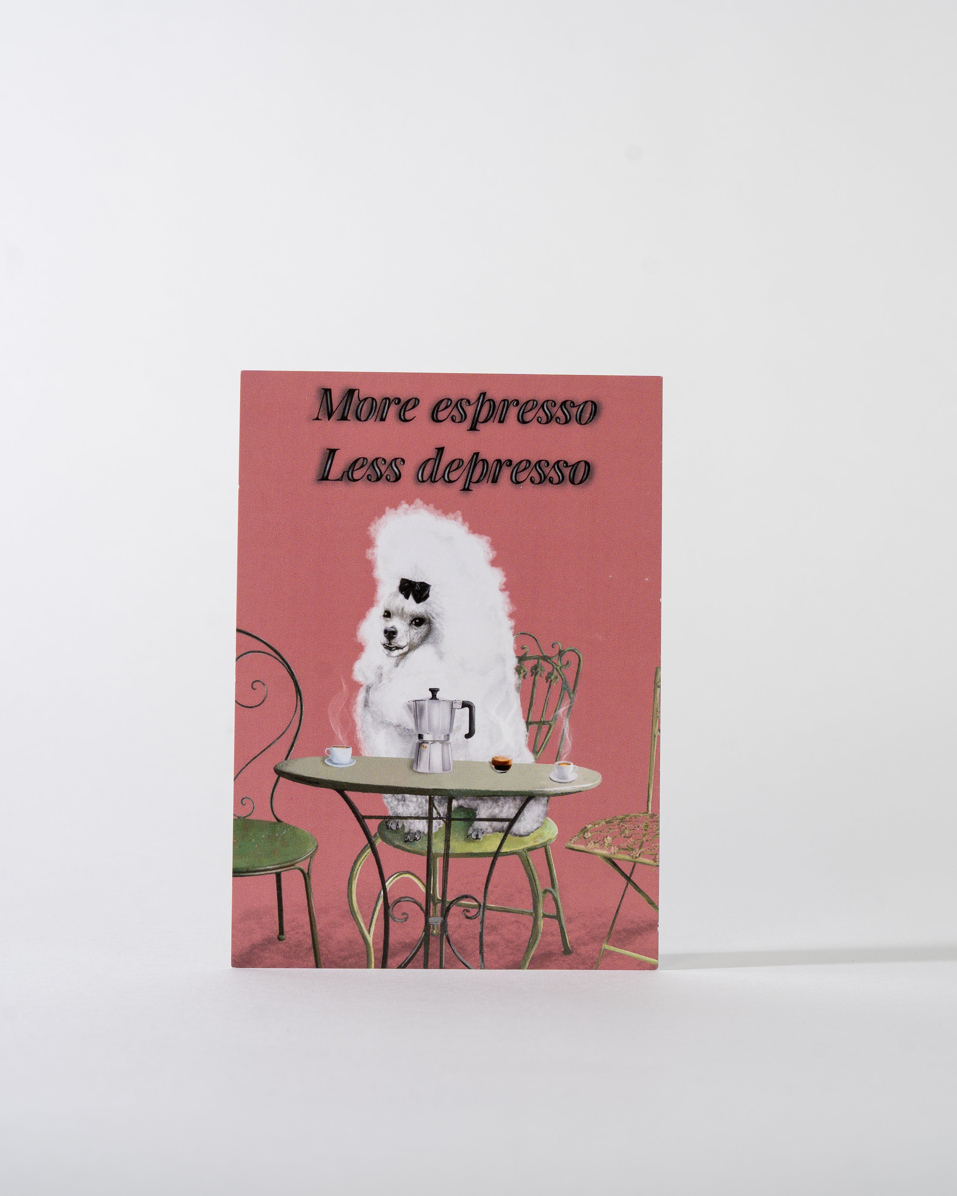 More espresso, less depresson